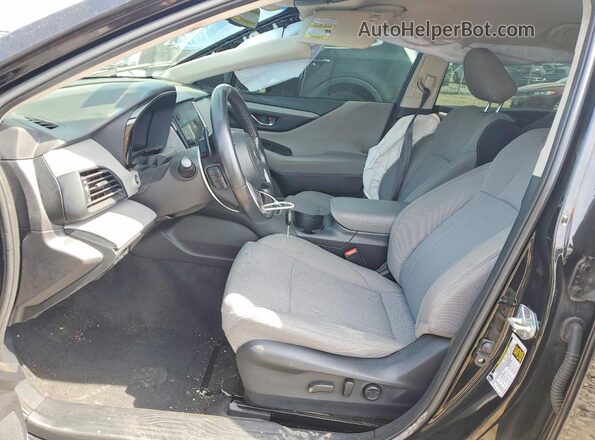 4S3BWAC65M3009486 2021 SUBARU LEGACY Black Вид салону спереду