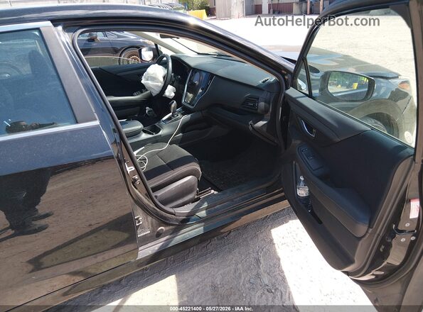 4S3BWAC65N3003897 2022 SUBARU LEGACY Черный Вид салона спереди
