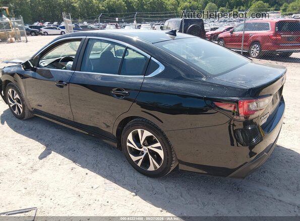 4S3BWAC65N3003897 2022 SUBARU LEGACY Черный Задняя левая четверть