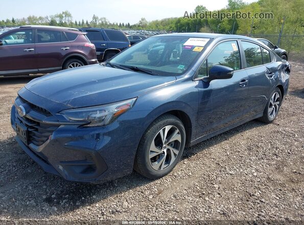 4S3BWAC65R3020527 2024 SUBARU LEGACY Синий Передняя левая четверть