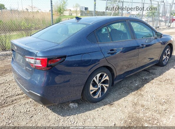 4S3BWAC65R3020527 2024 SUBARU LEGACY Синий Задняя правая четверть