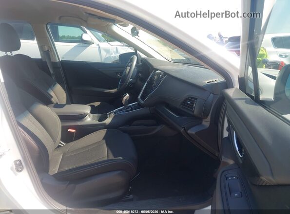 4S3BWAC66M3012378 2021 SUBARU LEGACY White Widok wnętrza z przodu