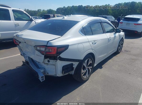 4S3BWAC66M3012378 2021 SUBARU LEGACY White Tył prawy