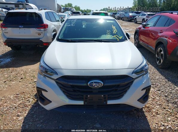 4S3BWAC66S3027606 2025 SUBARU LEGACY White Սարքավորումների վահանակի տեսք