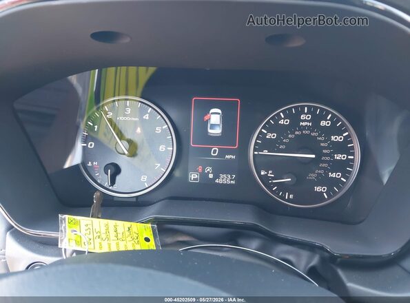 4S3BWAC66S3027606 2025 SUBARU LEGACY White Հետևի նստատեղերի տեսք