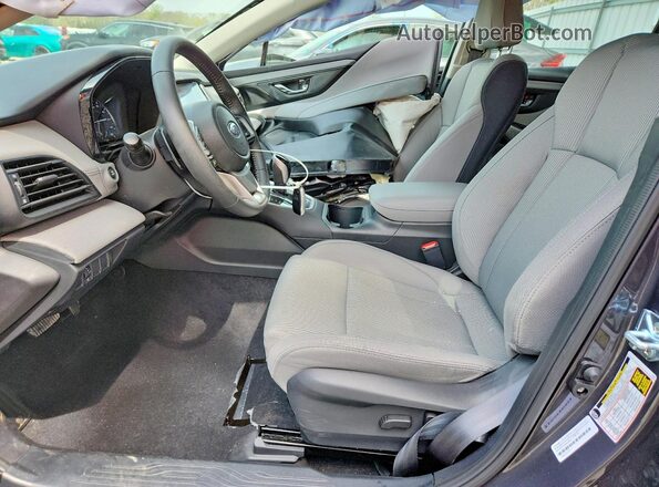 4S3BWAD64S3019938 2025 SUBARU LEGACY Charcoal Front interior view