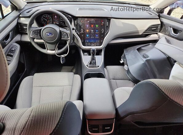 4S3BWAD64S3019938 2025 SUBARU LEGACY Charcoal Dashboard view
