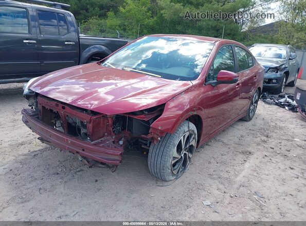 4S3BWAD65P3014447 2023 SUBARU LEGACY Red Vista tres cuartos delantera izquierda
