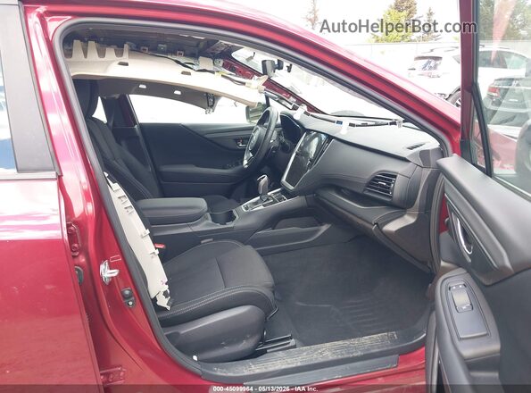 4S3BWAD65P3014447 2023 SUBARU LEGACY Red Vista interior delantera