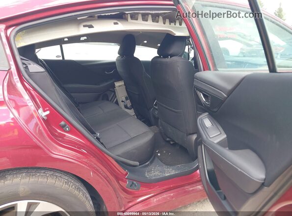 4S3BWAD65P3014447 2023 SUBARU LEGACY Red Vista de la etiqueta del VIN