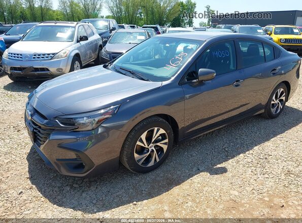 4S3BWAD6XS3028840 2025 SUBARU LEGACY Gray Vista tres cuartos delantera izquierda