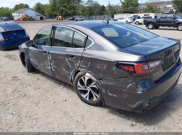 4S3BWAF60N3024927 2022 SUBARU LEGACY Gray Вид спереду