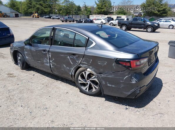 4S3BWAF60N3024927 2022 SUBARU LEGACY Gray Задня ліва чверть