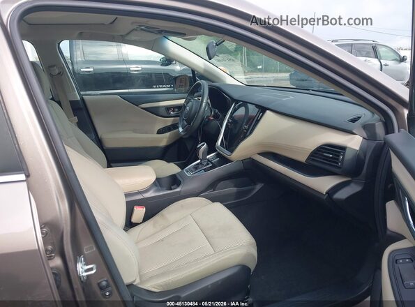 4S3BWAF63M3020773 2021 SUBARU LEGACY Brown წინა სალონის ხედი