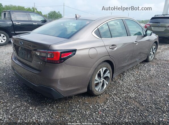 4S3BWAF63M3020773 2021 SUBARU LEGACY Brown უკანა მარჯვენა
