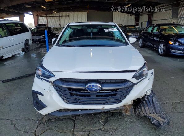 4S3BWAF63S3006174 2025 SUBARU LEGACY White Вид спереду