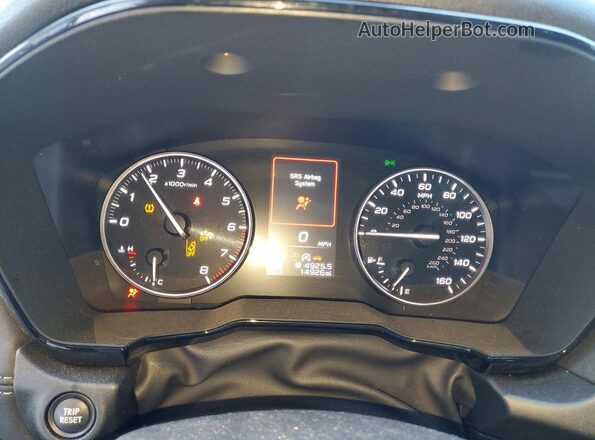 4S3BWAF63S3006174 2025 SUBARU LEGACY White Вид щитка приладів