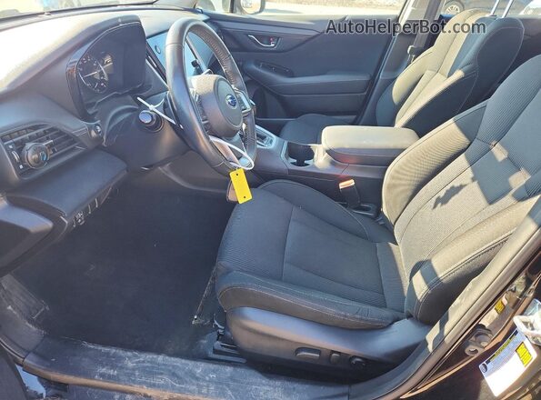 4S3BWAF66R3016479 2024 SUBARU LEGACY Black Вид салону спереду