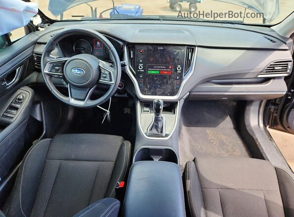 4S3BWAF67N3014511 2022 SUBARU LEGACY Черный Вид панели приборов
