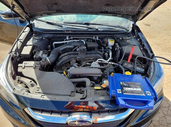 4S3BWAF67N3014511 2022 SUBARU LEGACY Черный Вид задней части салона