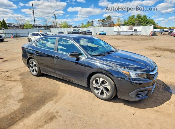 4S3BWAF67N3014511 2022 SUBARU LEGACY Черный Передняя правая четверть