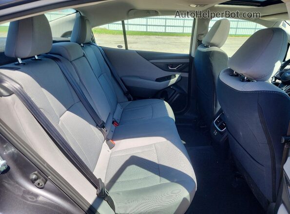 4S3BWAF67P3004287 2023 SUBARU LEGACY Gray უკანა სავარძლების ხედი