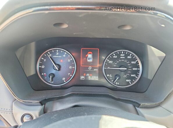 4S3BWAF67P3004287 2023 SUBARU LEGACY Gray ხელსაწყოთა პანელის ხედი