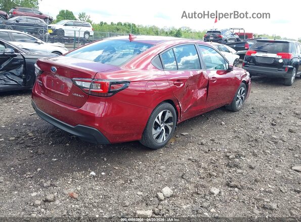 4S3BWAF68P3014889 2023 SUBARU LEGACY Red Հետևի աջ