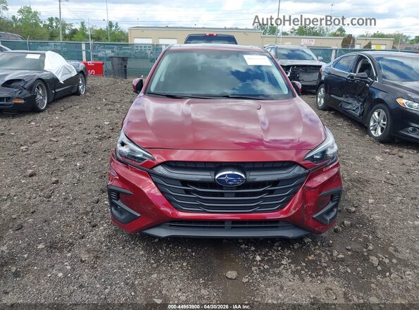 4S3BWAF68P3014889 2023 SUBARU LEGACY Red Սարքավորումների վահանակի տեսք
