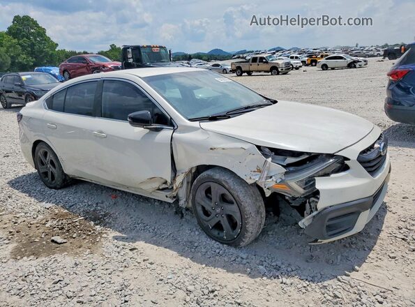 4S3BWAF69L3022140 2020 SUBARU LEGACY White Передня права чверть