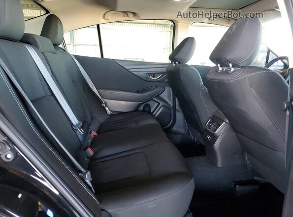 4S3BWAF69P3013864 2023 SUBARU LEGACY Black Вид задніх сидінь