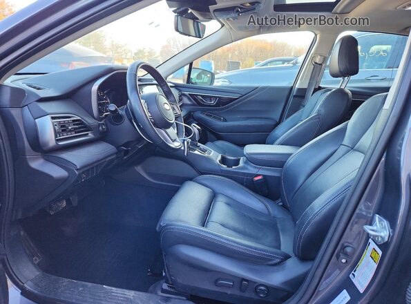 4S3BWAN68P3016451 2023 SUBARU LEGACY Gray Вид салону спереду