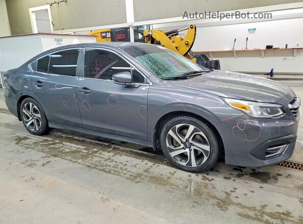 4S3BWAN69L3023290 2020 SUBARU LEGACY Charcoal Przód prawy