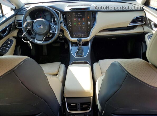 4S3BWAN69N3019386 2022 SUBARU LEGACY Gray Dashboard view