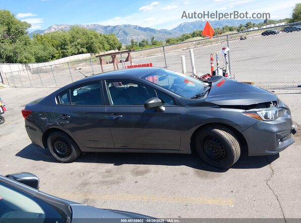 4S3GKAA69K3625046 2019 SUBARU IMPREZA Gray Вид задньої частини салону