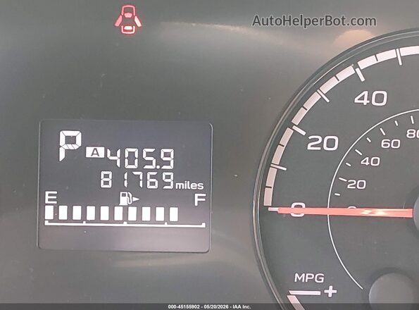 4S3GKAA69K3625046 2019 SUBARU IMPREZA Gray 