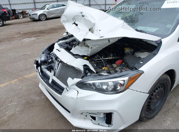 4S3GKAB60K3618226 2019 SUBARU IMPREZA White Widok z przodu