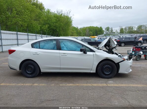 4S3GKAB60K3618226 2019 SUBARU IMPREZA White Widok wnętrza z tyłu