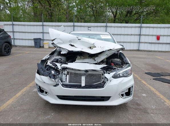 4S3GKAB60K3618226 2019 SUBARU IMPREZA White Widok zestawu wskaźników