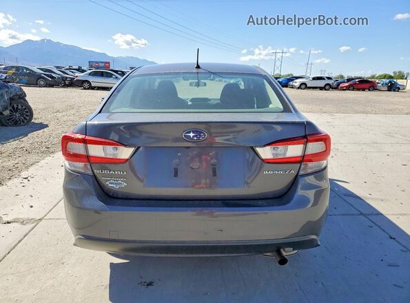 4S3GKAB61K3611835 2019 SUBARU IMPREZA Gray 