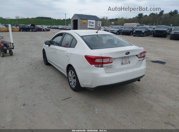 4S3GKAB63L3614947 2020 SUBARU IMPREZA White უკანა მარცხენა