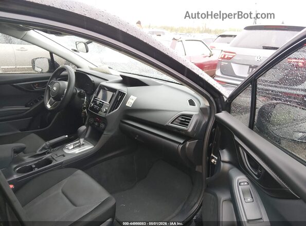 4S3GKAB63N3601375 2022 SUBARU IMPREZA Black Widok wnętrza z przodu