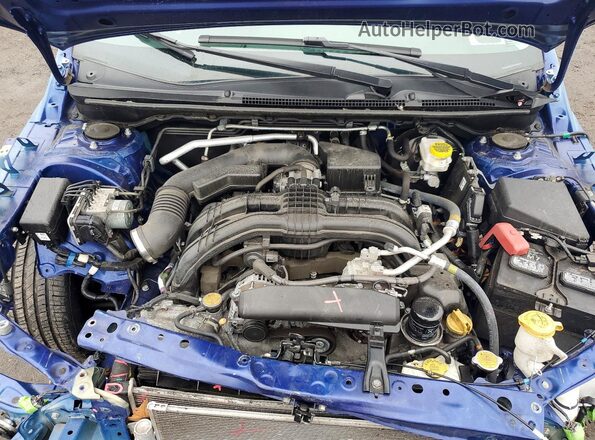 4S3GKAB63N3605782 2022 SUBARU IMPREZA Blue Widok wnętrza z tyłu