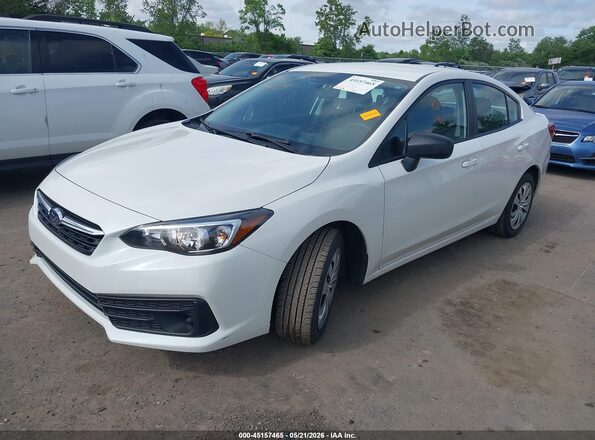 4S3GKAB64N3608898 2022 SUBARU IMPREZA White Front left