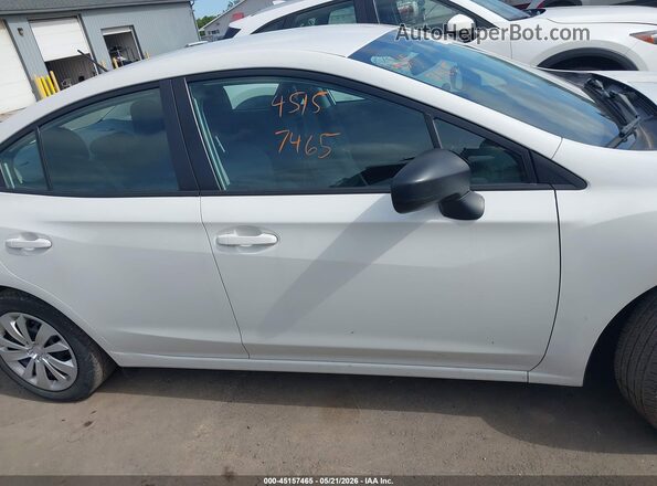 4S3GKAB64N3608898 2022 SUBARU IMPREZA White Rear interior view
