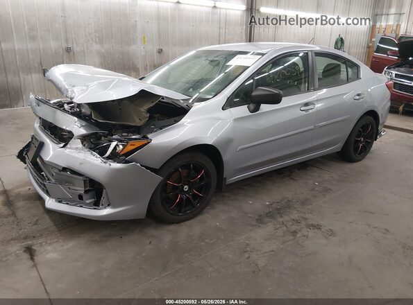 4S3GKAB65N3606416 2022 SUBARU IMPREZA Silver Front left