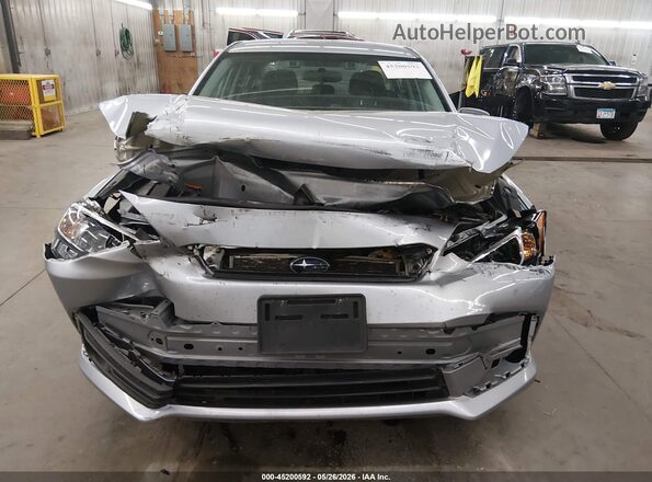 4S3GKAB65N3606416 2022 SUBARU IMPREZA Silver Rear interior view