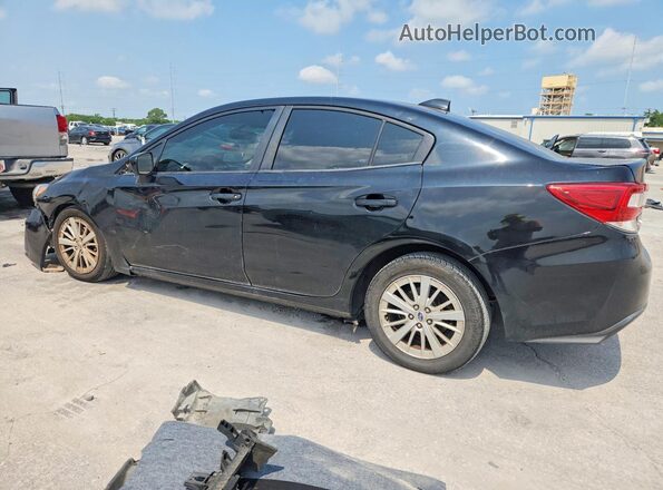 4S3GKAB68J3612768 2018 SUBARU IMPREZA Black უკანა მარცხენა