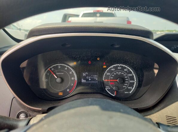 4S3GKAB68J3612768 2018 SUBARU IMPREZA Black ხელსაწყოთა პანელის ხედი