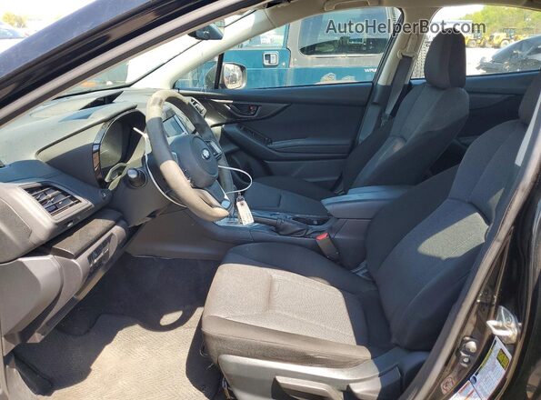 4S3GKAB68K3625280 2019 SUBARU IMPREZA Black Widok wnętrza z przodu
